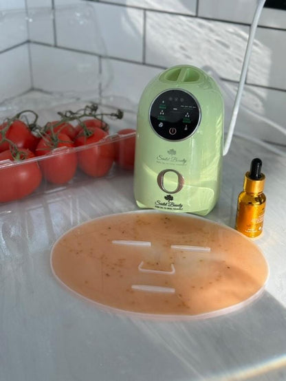 Facial Mask Maker Machine Smart Auto with Free Prickly pear oil and collagen pills - SENTEL BEAUTY