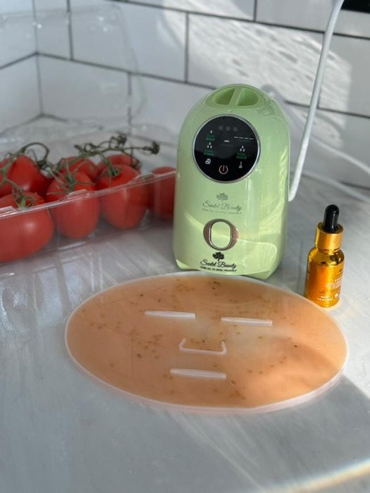 Facial Mask Maker Machine Smart Auto with Free Prickly pear oil and collagen pills - SENTEL BEAUTY