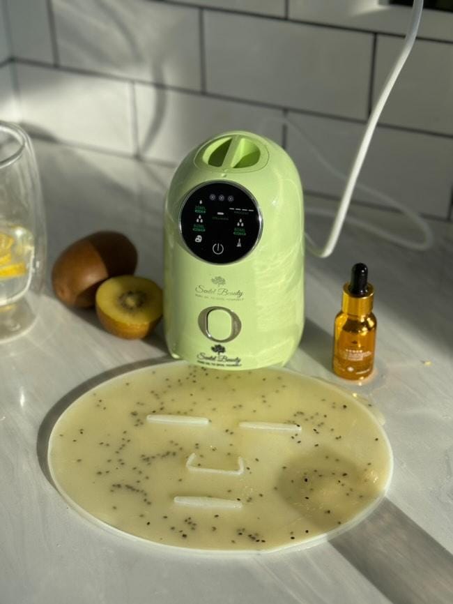 Facial Mask Maker Machine Smart Auto with Free Prickly pear oil and collagen pills - SENTEL BEAUTY