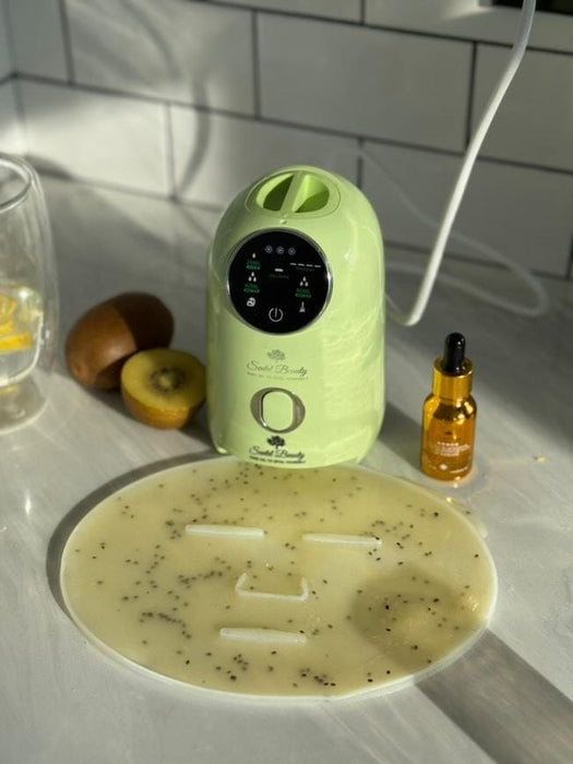Facial Mask Maker Machine Smart Auto with Free Prickly pear oil and collagen pills - SENTEL BEAUTY